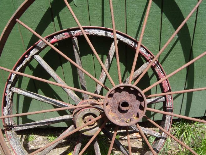 Vintage Farm Wheels