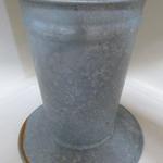 Vintage Galvanized Vase