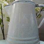 Vintage Enamel Coffee Pot