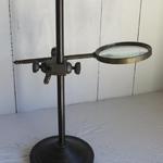 Old Industrial Magnifying Glass on Stand - The perfect punctuation for your desktop decor