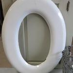 Large Vintage Enamel Letter makes an impact in any space