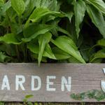 Vintage Garden Sign